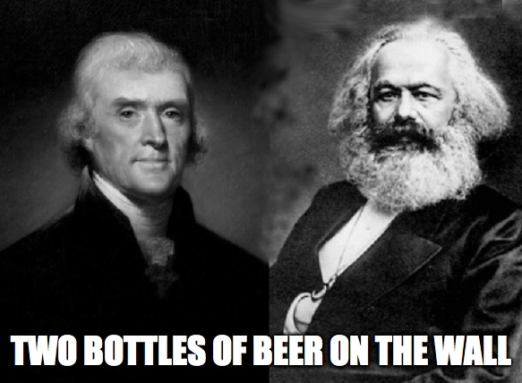 What you're voting on | TWO BOTTLES OF BEER ON THE WALL | image tagged in election 2020 | made w/ Imgflip meme maker