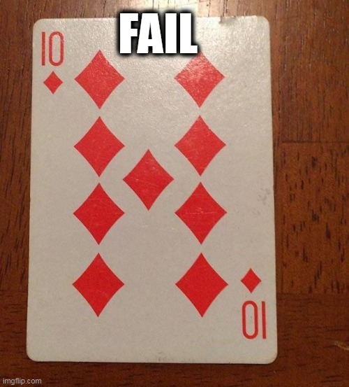 not so perfect 10 | FAIL | image tagged in math | made w/ Imgflip meme maker