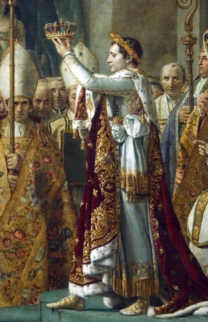 Napoleon crowning himself Blank Meme Template