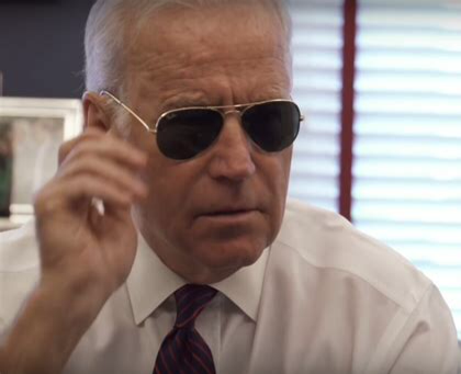 Biden Google Aviators Blank Meme Template