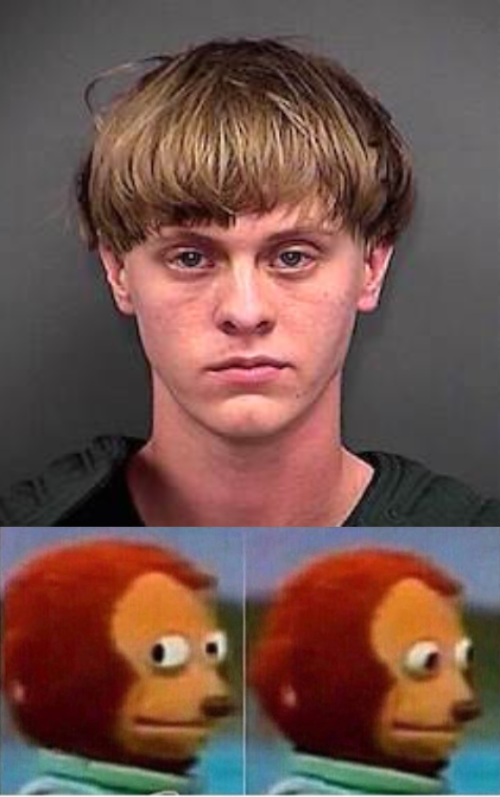High Quality dylan roof monkey puppet Blank Meme Template