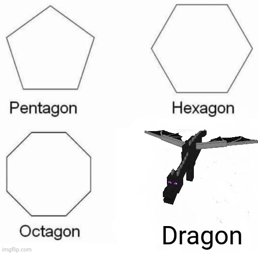 Dragon | Dragon | image tagged in memes,pentagon hexagon octagon | made w/ Imgflip meme maker
