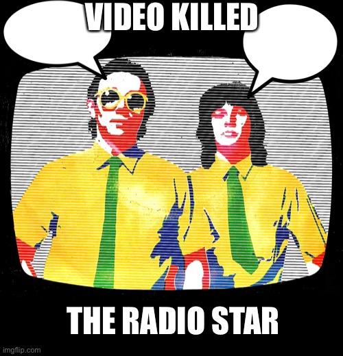 Radio Star Blank Meme Template