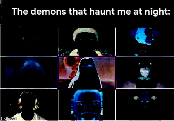 DEMONS | image tagged in zoom | made w/ Imgflip meme maker