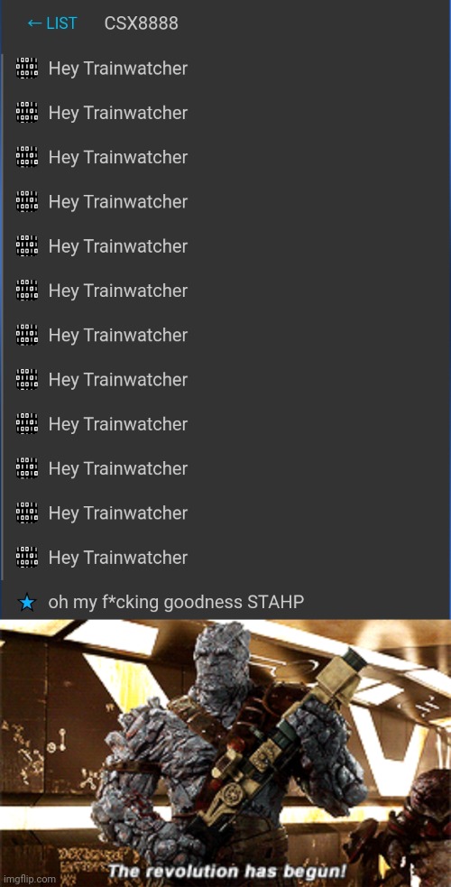 image tagged in the revolution has begun | made w/ Imgflip meme maker