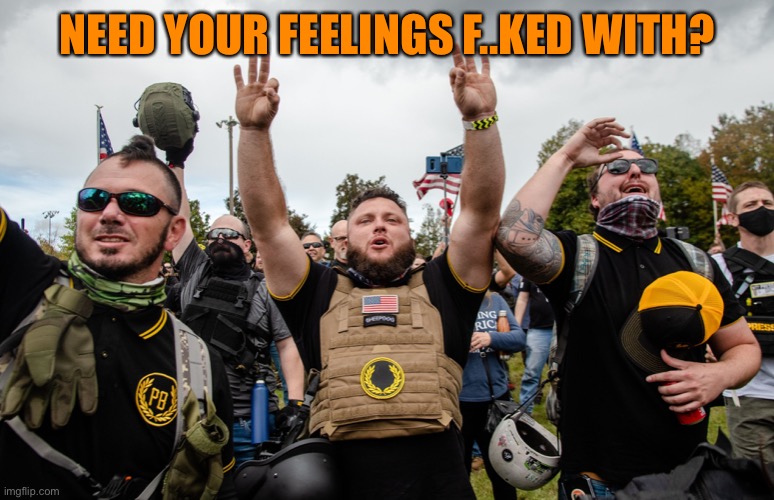 NEED YOUR FEELINGS F..KED WITH? | made w/ Imgflip meme maker