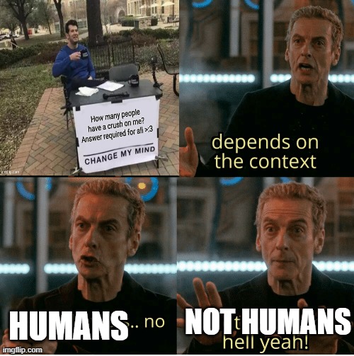 HUMANS NOT HUMANS | made w/ Imgflip meme maker