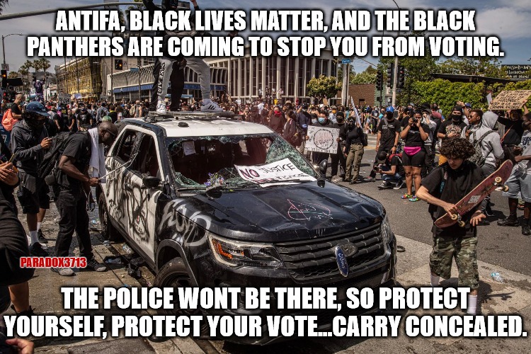 If you aren't protecting yourself and your vote, you're wrong and putting your life and future in danger. | image tagged in memes,politics,joe biden,antifa,blacklivesmatter,donald trump | made w/ Imgflip meme maker