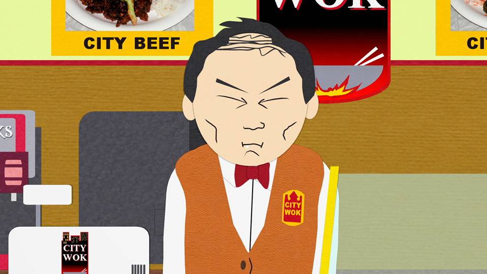 South Park Chinese Restaurant Blank Meme Template