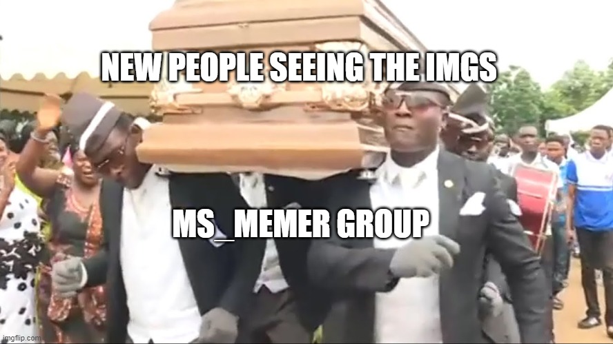 well shit | NEW PEOPLE SEEING THE IMGS; MS_MEMER GROUP | image tagged in coffin dance | made w/ Imgflip meme maker