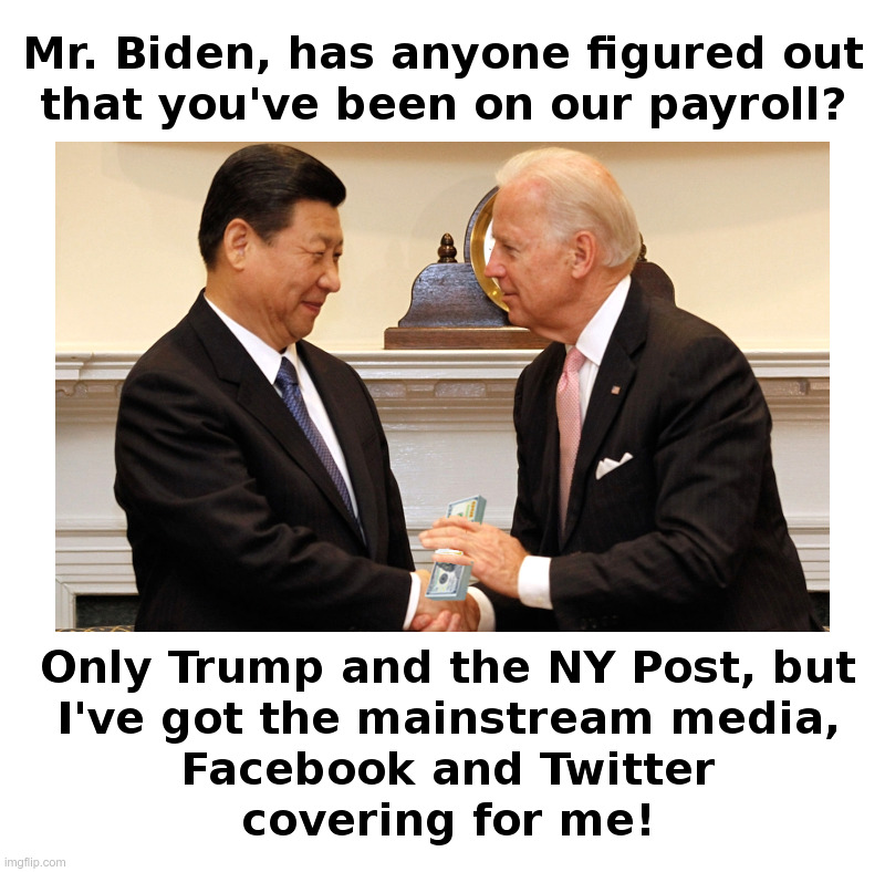 Joe Biden and Xi Jinping | image tagged in joe biden,xi jinping,hunter biden,laptop,china,corruption | made w/ Imgflip meme maker