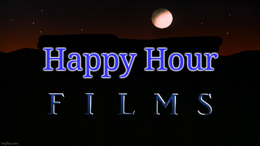 Wolf Films Logo (1989-2011) | Happy Hour | image tagged in wolf films logo 1989-2011 | made w/ Imgflip meme maker