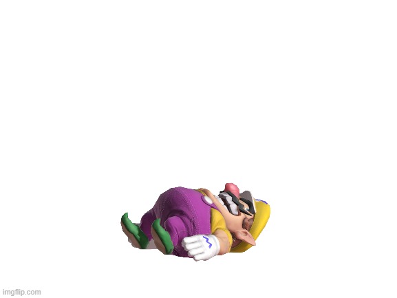 wario died because he looked at white for too long.mp3 | image tagged in blank white template | made w/ Imgflip meme maker