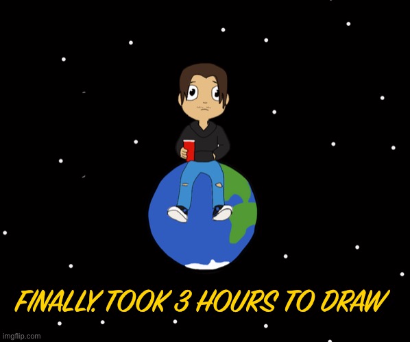 FINALLY. TOOK 3 HOURS TO DRAW | image tagged in lil gatti | made w/ Imgflip meme maker