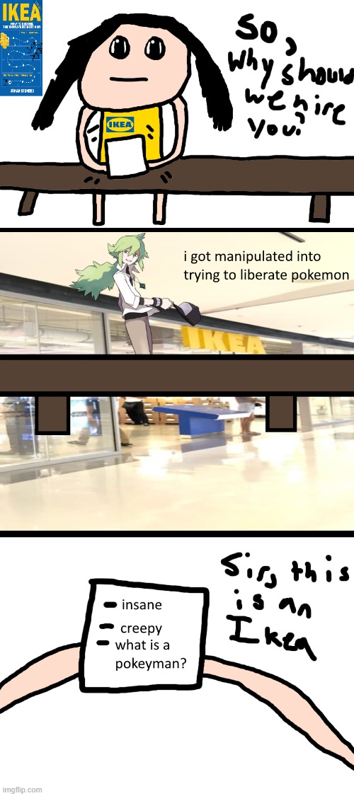 i forgot i started to make this yesterday and it's not even good nor funny wow | image tagged in pokemon | made w/ Imgflip meme maker