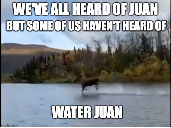 WATER JUAN | BUT SOME OF US HAVEN'T HEARD OF; WE'VE ALL HEARD OF JUAN; WATER JUAN | image tagged in juan,water,water juan | made w/ Imgflip meme maker