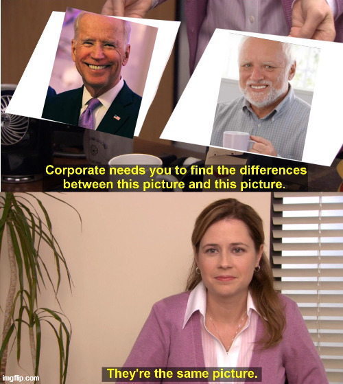 Find the difference | image tagged in memes,they're the same picture | made w/ Imgflip meme maker