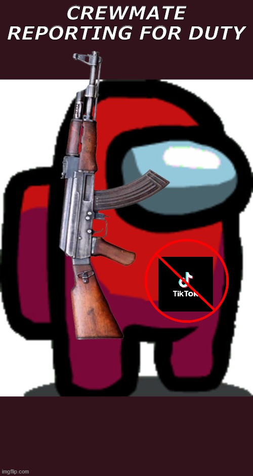 Reporting for duty | CREWMATE REPORTING FOR DUTY | image tagged in among us red crewmate | made w/ Imgflip meme maker