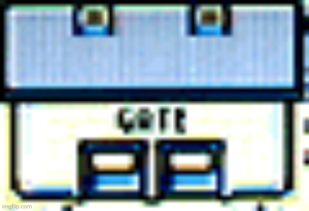 Pokemon Gold & Silver Beta | image tagged in prototype gate | made w/ Imgflip meme maker