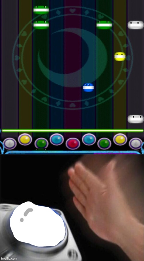 image tagged in memes,blank nut button,pop'n music,shitpost | made w/ Imgflip meme maker