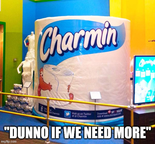 "DUNNO IF WE NEED MORE" | made w/ Imgflip meme maker