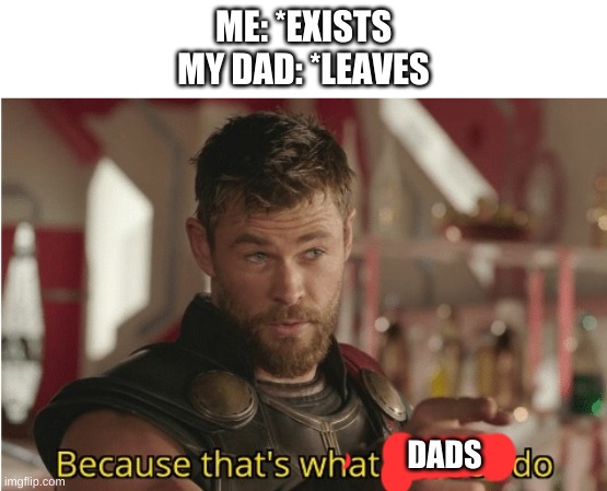 That’s what heroes do | ME: *EXISTS
MY DAD: *LEAVES; DADS | image tagged in that s what heroes do | made w/ Imgflip meme maker