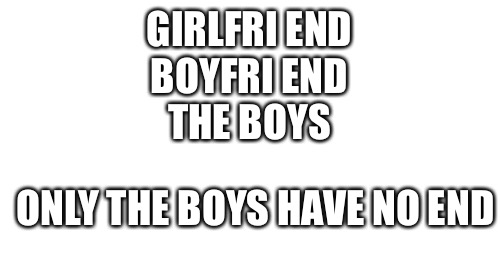 Girfriend Boyfriend The Boys Blank Meme Template