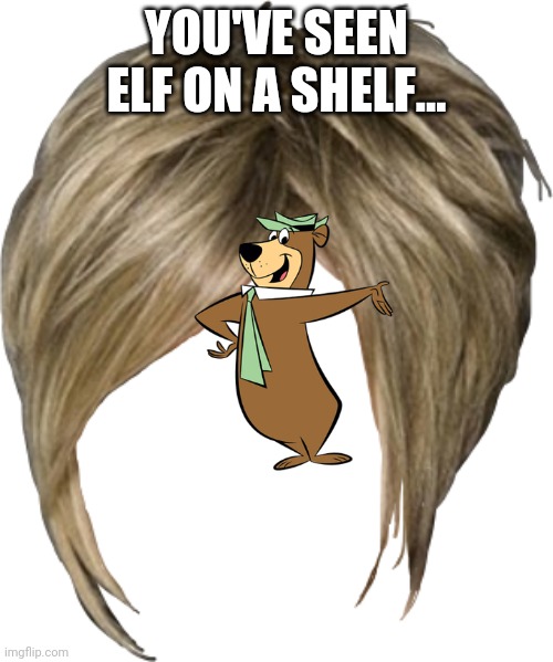 Karen hair | YOU'VE SEEN ELF ON A SHELF... | image tagged in karen hair | made w/ Imgflip meme maker