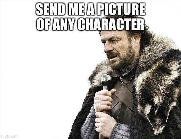 Vo | SEND ME A PICTURE OF ANY CHARACTER | made w/ Imgflip meme maker
