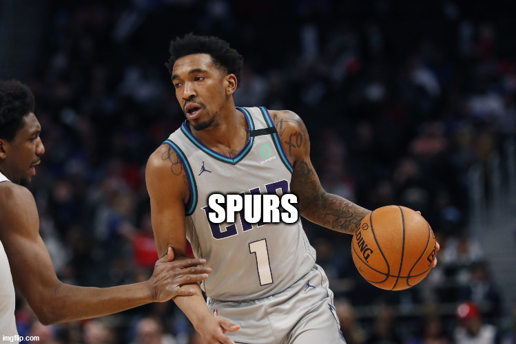 malik monk on spurs | SPURS | image tagged in spurs,malik monk | made w/ Imgflip meme maker