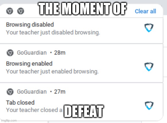 OOOF | THE MOMENT OF; DEFEAT | image tagged in duolingo gun,why,say that again i dare you | made w/ Imgflip meme maker