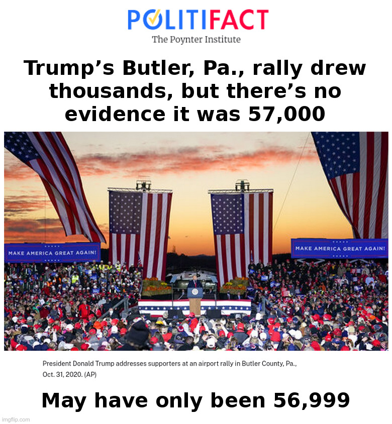 Trump Rally, Butler, Pennsylvania | image tagged in donald trump,rally,butler,pennsylvania,maga,trump 2020 | made w/ Imgflip meme maker