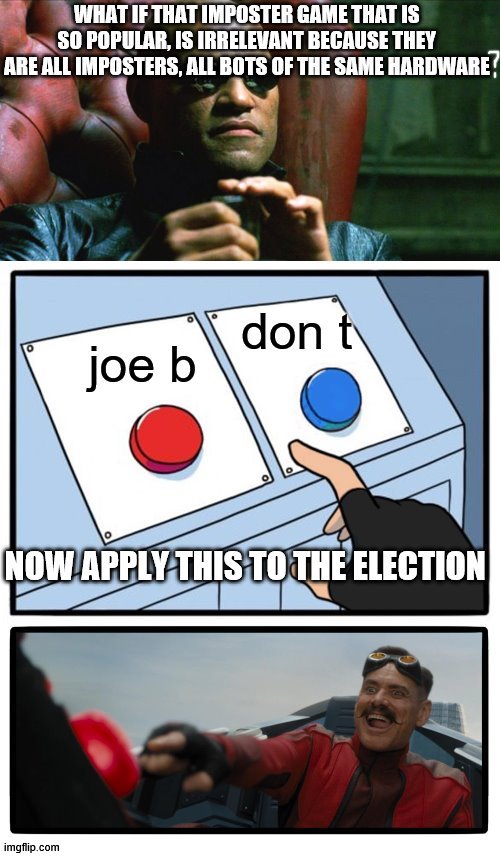 They make you think you have a choice, but you really don't.. | image tagged in political correctness,real shit,two buttons,smilin biden | made w/ Imgflip meme maker