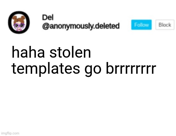 Stellar Announcement | haha stolen templates go brrrrrrrr | image tagged in del announcement | made w/ Imgflip meme maker