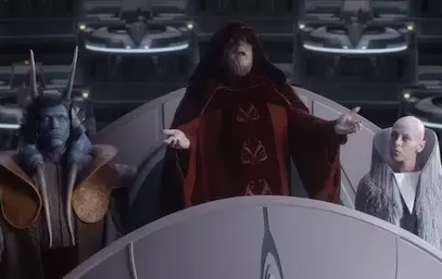 Palpatine Speech Blank Meme Template