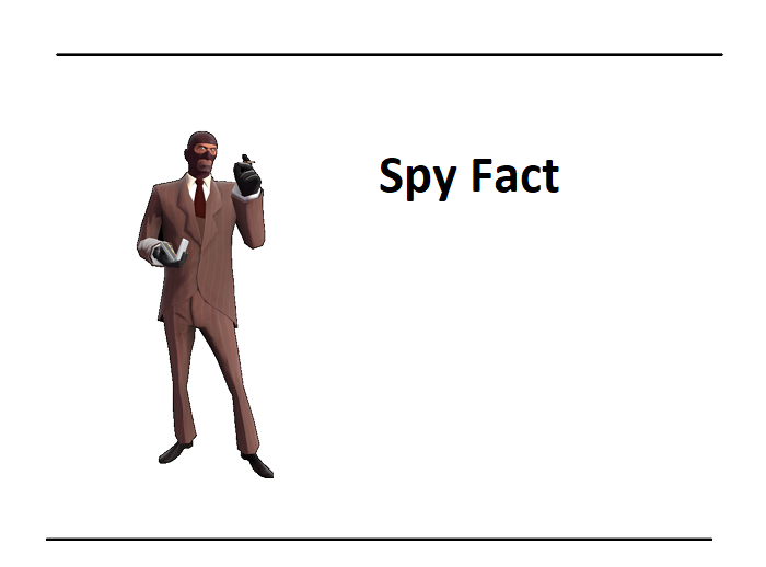 Spy Fact Blank Meme Template