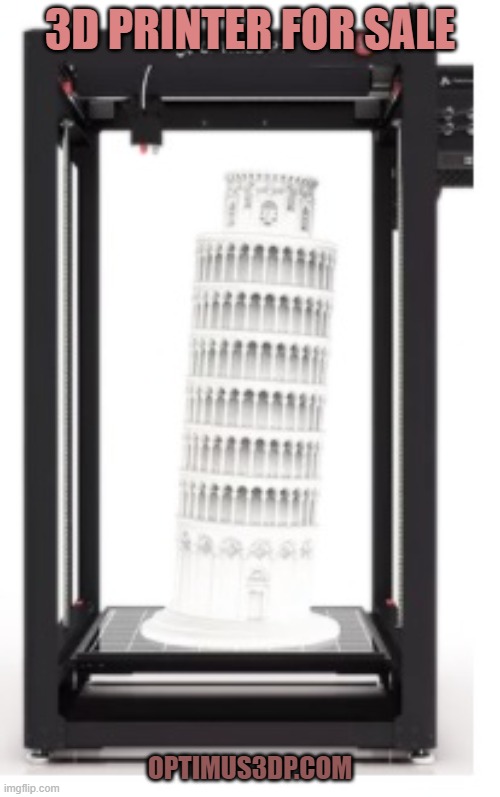 3d Printer For Sale | 3D PRINTER FOR SALE; OPTIMUS3DP.COM | image tagged in 3d printer for sale,3d print price,3d filament printer | made w/ Imgflip meme maker