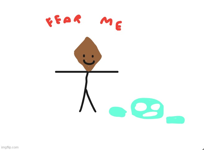 Rare footage of wholesome with legs ( and being a stick ) | made w/ Imgflip meme maker