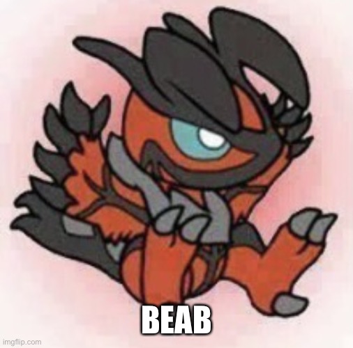 Cute Yveltal | BEAB | image tagged in cute yveltal | made w/ Imgflip meme maker