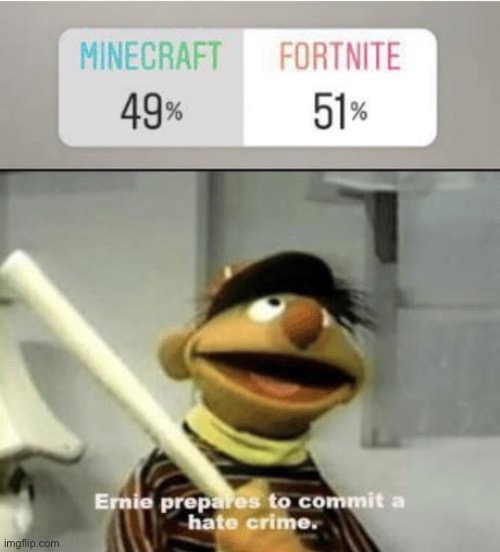 Minecraft is better | image tagged in minecraft,fortnite,video games | made w/ Imgflip meme maker