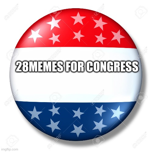 cngres | 28MEMES FOR CONGRESS | image tagged in blank for president | made w/ Imgflip meme maker