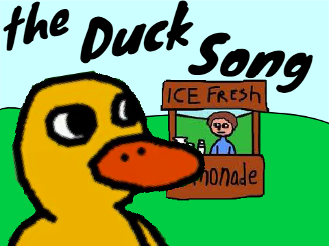 High Quality The duck song Blank Meme Template