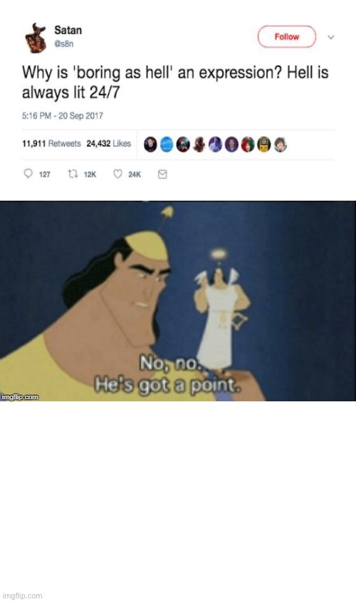 no no hes got a point | image tagged in no no hes got a point | made w/ Imgflip meme maker