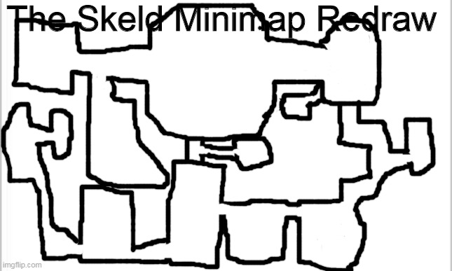 The Skeld Minimap Redraw | The Skeld Minimap Redraw | image tagged in white background | made w/ Imgflip meme maker