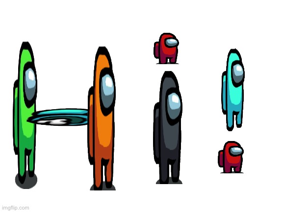 I speak among us | image tagged in blank white template | made w/ Imgflip meme maker