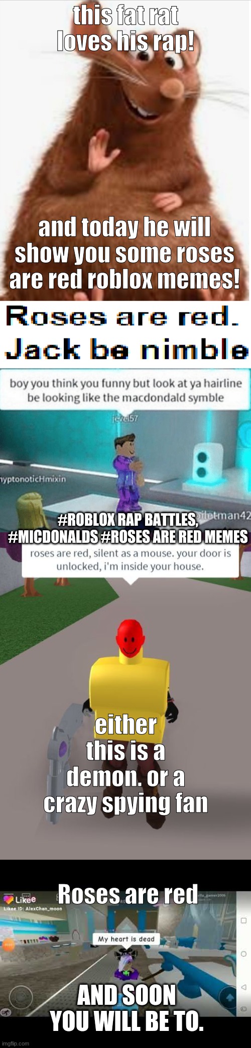 Image Tagged In Fat Rat Roses Are Red Roblox Roblox Meme Rap Battle Imgflip - roblox rap battles meme