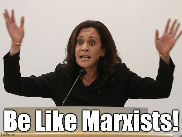 Be Like Marxists! | Be Like Marxists! | image tagged in kamala constipated,blm | made w/ Imgflip meme maker