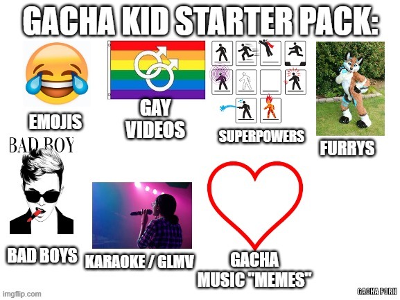 true | image tagged in gacha life | made w/ Imgflip meme maker