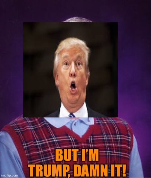 BUT I’M TRUMP, DAMN IT! | made w/ Imgflip meme maker