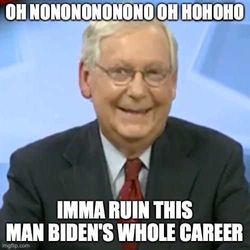 OH NONONONONONO OH HOHOHO; IMMA RUIN THIS MAN BIDEN'S WHOLE CAREER | made w/ Imgflip meme maker